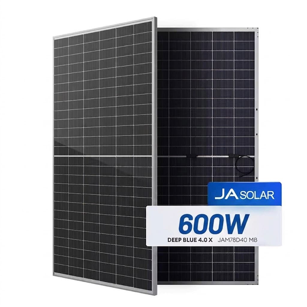 Panneau Solaire JA Solar 600W Bifacial